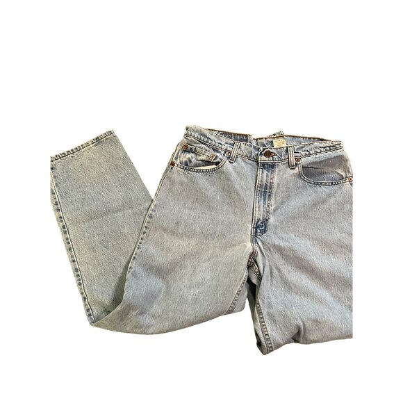 Vintage Levi's Men's 550 Jeans Made in USA 35X30 Ligth Wash - Picture 4 of 8